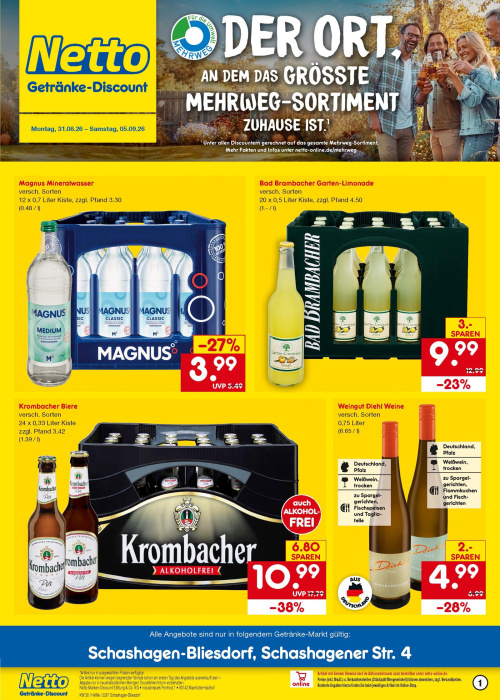 Getränkemarkt in deiner Nähe