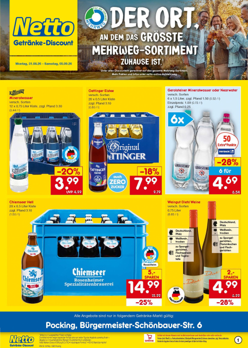 Getränkemarkt in deiner Nähe
