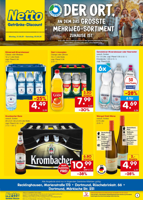 Getränkemarkt in deiner Nähe