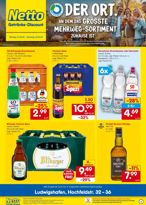 Getränkemarkt in deiner Nähe