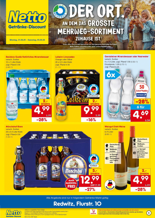 Getränkemarkt in deiner Nähe