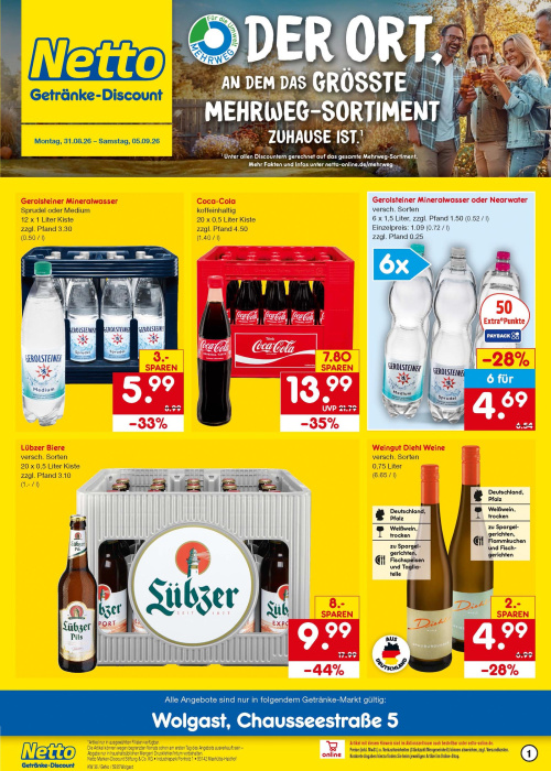 Getränkemarkt in deiner Nähe