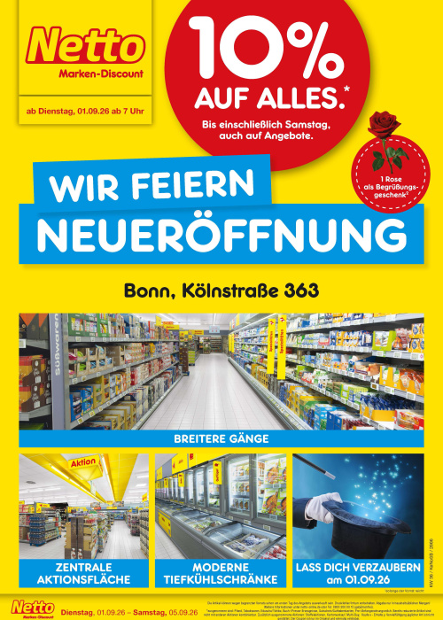 Neueröffnung in deiner Nähe