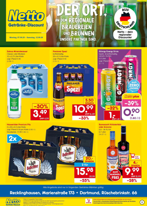 Getränkemarkt in deiner Nähe