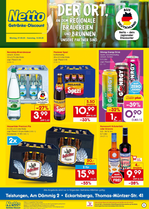Getränkemarkt in deiner Nähe