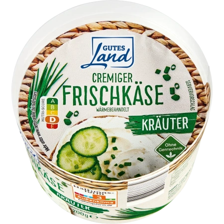 Frischkäse/-zubereitung