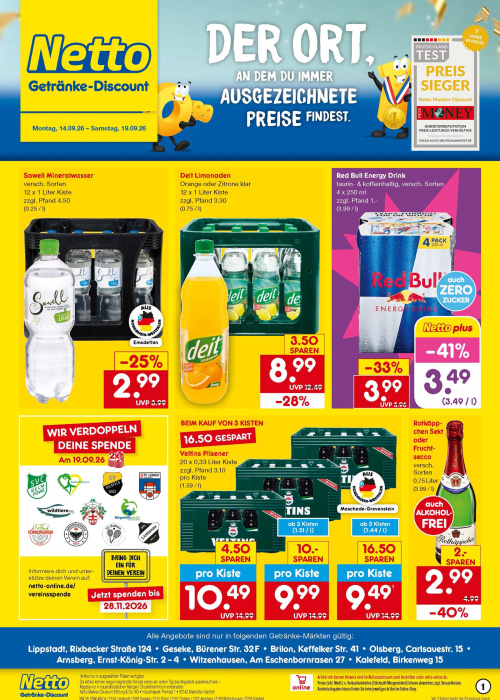 Getränkemarkt in deiner Nähe