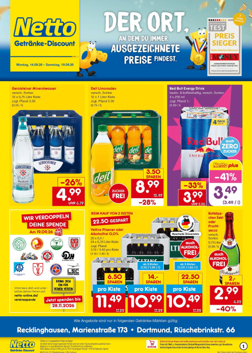 Getränkemarkt in deiner Nähe