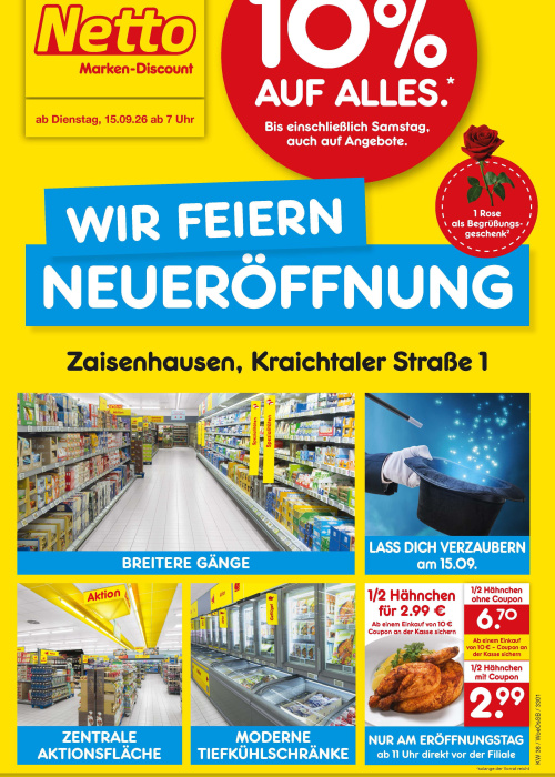 Neueröffnung in deiner Nähe