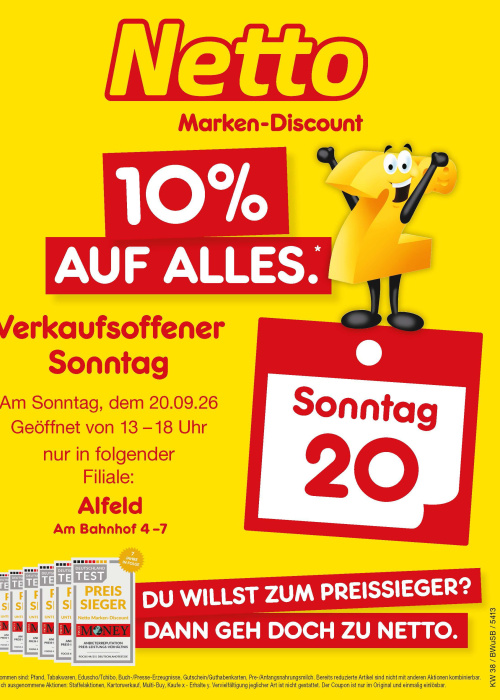Verkaufsoffener Sonntag deiner Nähe
