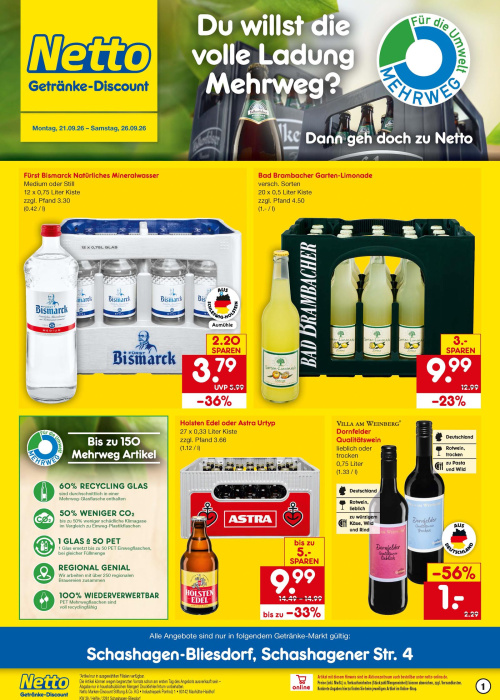 Getränkemarkt in deiner Nähe