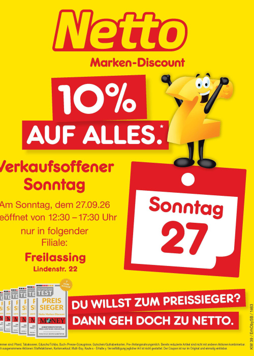 Verkaufsoffener Sonntag deiner Nähe