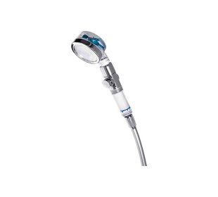 Duschkopf mit Stopptaste & Druckregler