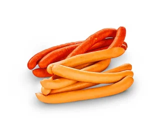 Putenwiener oder -Käsekrainer