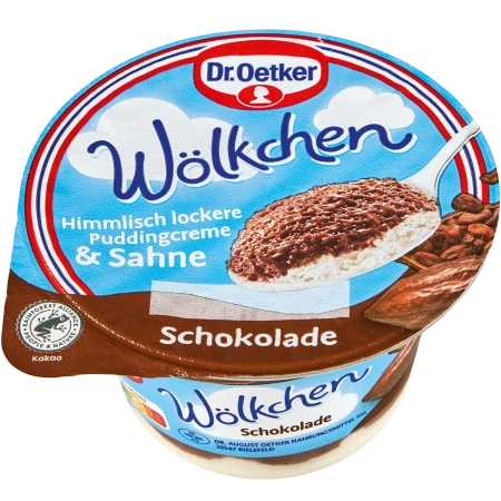 Dr. Oetker Wölkchen oder Mousse
