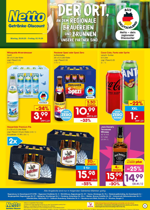 Getränkemarkt in deiner Nähe