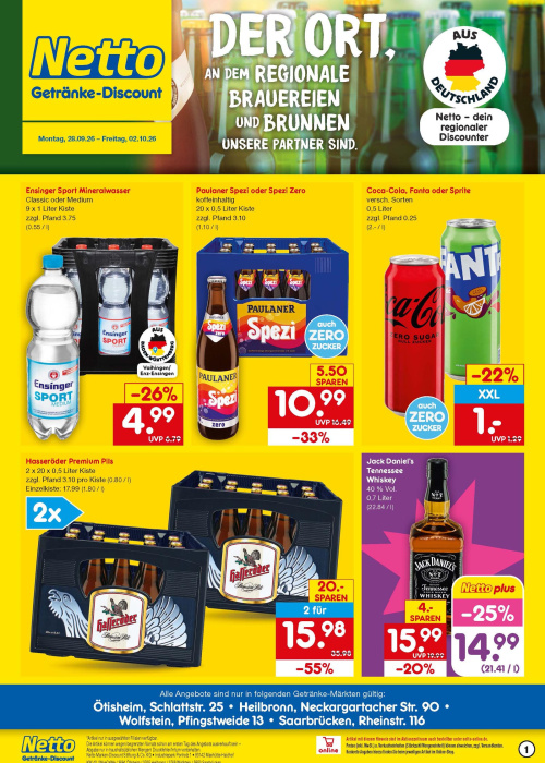 Getränkemarkt in deiner Nähe