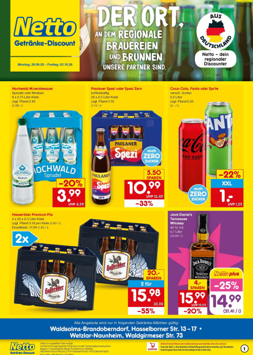 Getränkemarkt in deiner Nähe
