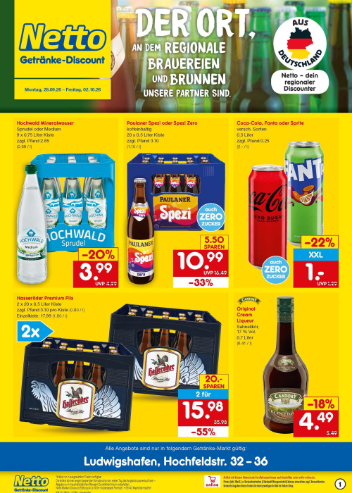Getränkemarkt in deiner Nähe
