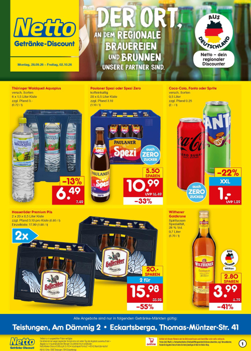 Getränkemarkt in deiner Nähe