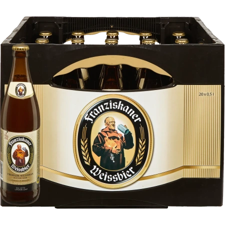 Franziskaner Premium Hefe Weißbier Naturtrüb