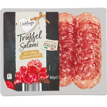 Lieblings neu braun Trüffelsalami