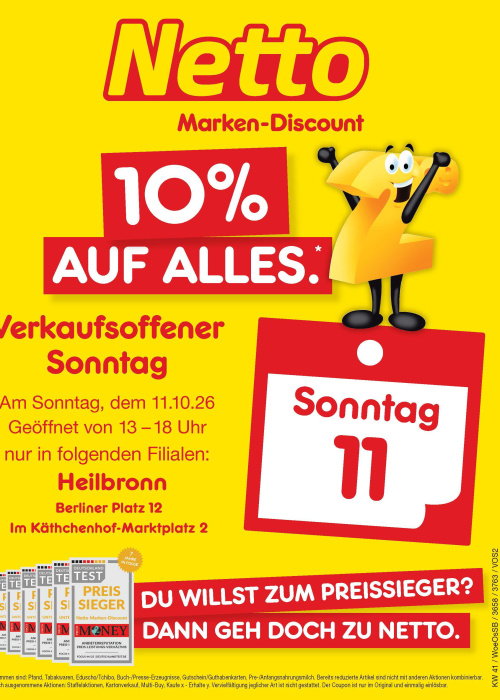 Verkaufsoffener Sonntag deiner Nähe