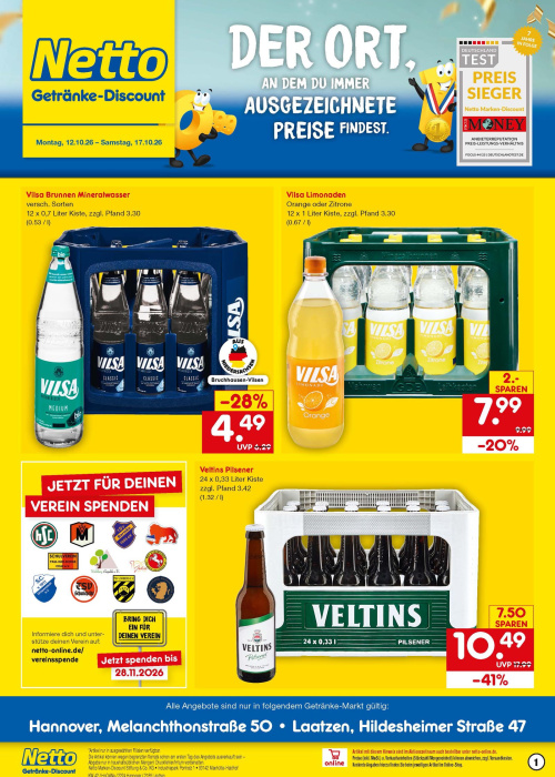 Getränkemarkt in deiner Nähe