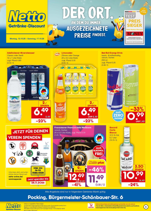 Getränkemarkt in deiner Nähe