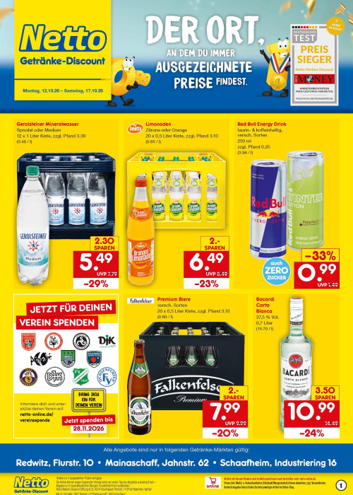 Getränkemarkt in deiner Nähe