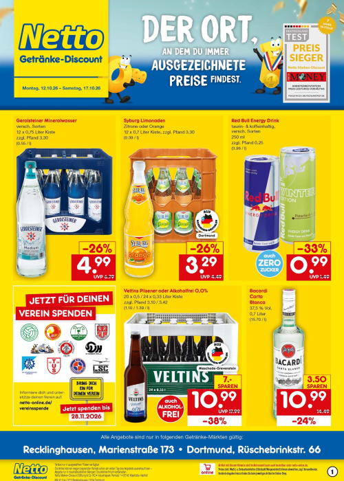Getränkemarkt in deiner Nähe