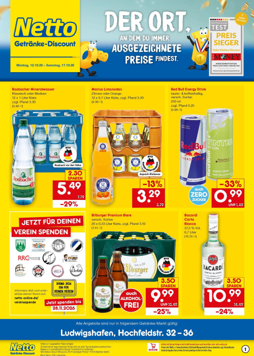 Getränkemarkt in deiner Nähe
