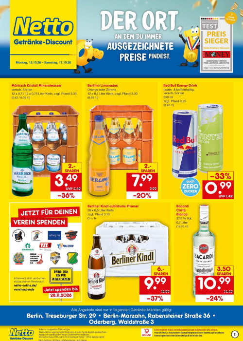 Getränkemarkt in deiner Nähe