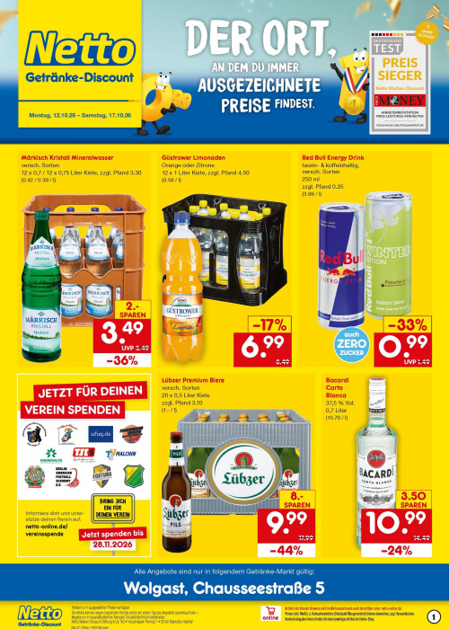 Getränkemarkt in deiner Nähe