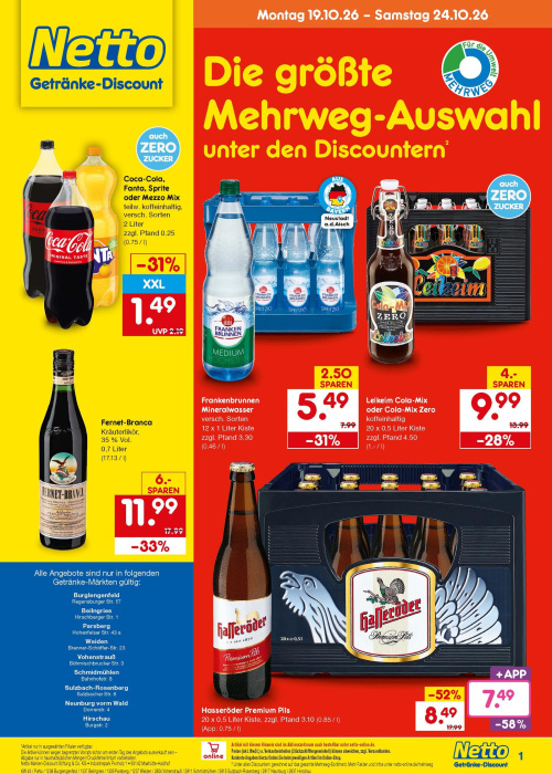 Getränkemarkt in deiner Nähe