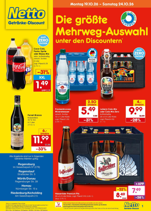 Getränkemarkt in deiner Nähe