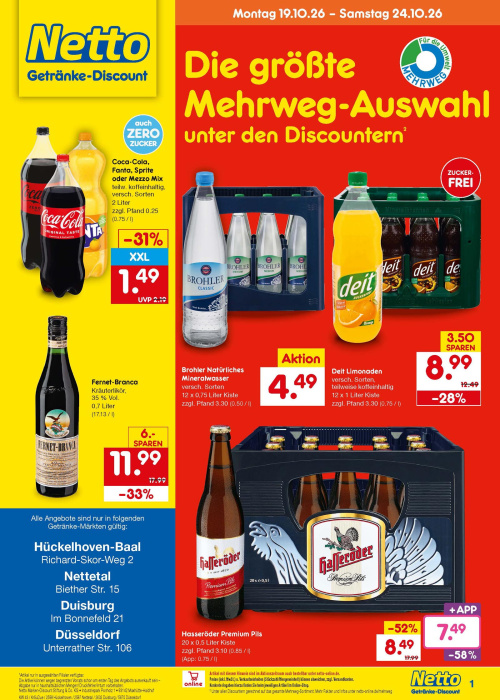 Getränkemarkt in deiner Nähe