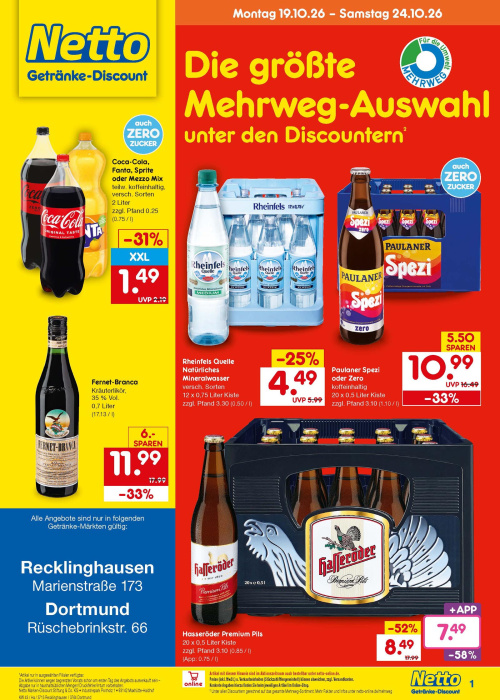 Getränkemarkt in deiner Nähe