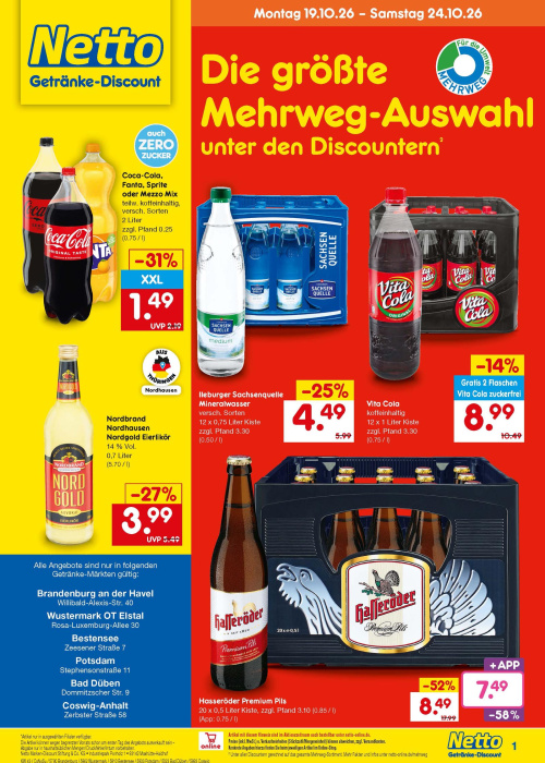 Getränkemarkt in deiner Nähe