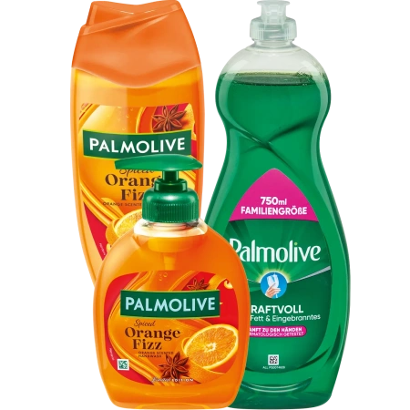 Palmolive Dusche, Seifenspender oder Spülmittel