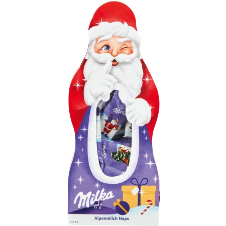 Milka Naps Weihnachtsmann