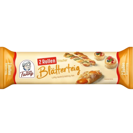 Tante Fanny frischer Blätterteig Doppelrolle