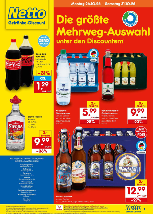 Getränkemarkt in deiner Nähe