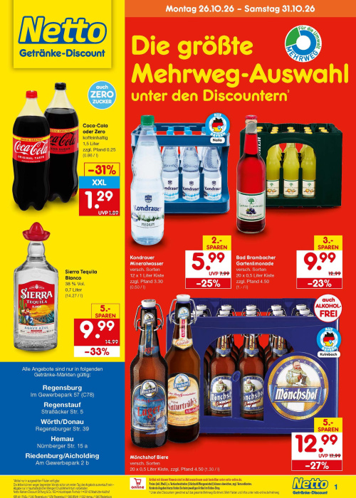 Getränkemarkt in deiner Nähe