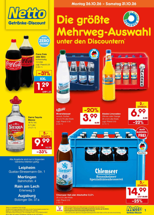 Getränkemarkt in deiner Nähe