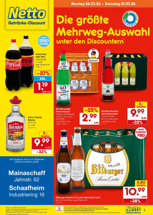 Getränkemarkt in deiner Nähe