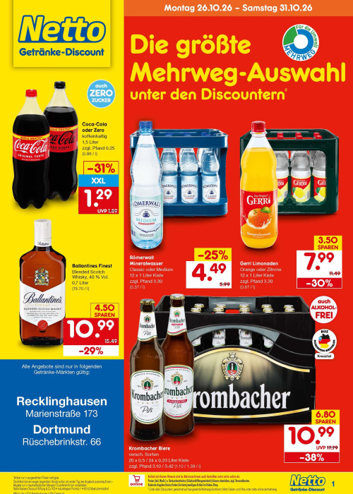 Getränkemarkt in deiner Nähe