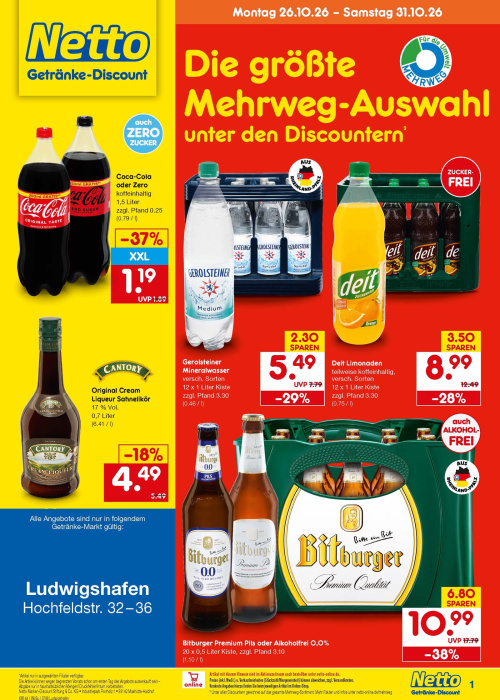 Getränkemarkt in deiner Nähe