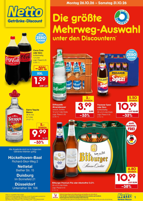 Getränkemarkt in deiner Nähe