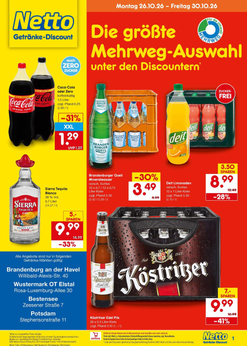 Getränkemarkt in deiner Nähe